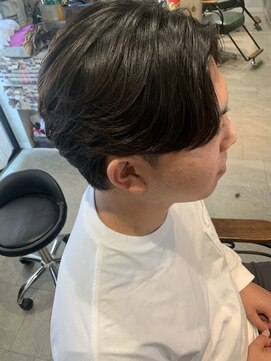 曲がる縮毛矯正/ニュアンスパーマ/