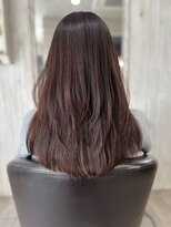 ヘアーアンドリラックス アミエ(hair&relax amie)&nbsp;レイヤーカット×ピンクブラウン