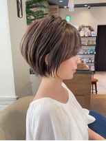バンプ ギンザ(BUMP GINZA)&nbsp;30代40代50代前髪あり銀座小顔大人かわいいくびれショートヘア伊