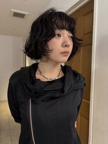 ナループロアツム(Nalu pu loa Tsum)&nbsp;フレンチボブ/ボブパーママレット/マレットヘア/ウルフパーマ