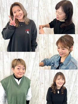 ジュエン(JOUeN)の写真/女性スタッフのマンツーマン施術が受けられる◇デザインカラーからダメージケアまで幅広く対応します！