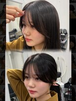 ディプティモイラ(dipty MOILA)&nbsp;結んでも可愛い顔まわりカット