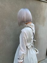 ペレ 原宿(PELE)&nbsp;ピンクベージュ/アンブレラカラー/クールショート/前髪/原宿