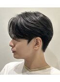 ビジネス対応◎刈り上げセンターパート