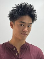 ハイセンス セカンド(HISENSE second)&nbsp;【姫路】クセ毛風無造作スパイキーパーマ/ラフショート(Ko-dai)