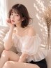 【可愛く☆彡】小顔カット＋潤いトリートメント＋森シャンプー　￥4950