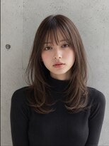 ダル 渋谷/表参道(DAL.)&nbsp;レイヤーカット髪質改善カラー透明感カラー顔まわりカット