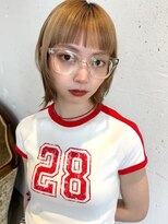 リーコ ベル 西区 横川駅(RICCO belle)&nbsp;ライトベージュの丸みボブ