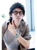ビジカジマットネオウルフアップバング