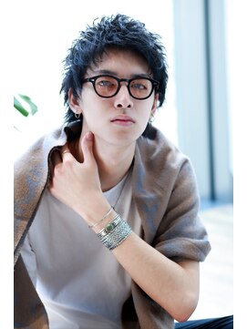 リップスヘアー 銀座(LIPPS hair) ビジカジマットネオウルフアップバング