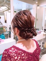 ピエドプール(PiED DE POULE)&nbsp;シンプルヘアセット♪