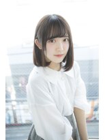 サロンドミルク 原宿(salon de MiLK)&nbsp;【salon de MiLK 原宿】耳かけイルミナアッシュベージュ