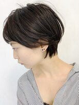 ラウンジ モリオ イケブクロ(Lounge MORIO Ikebukuro) 【morio池袋】大人可愛い前下がり透け感ショート♪