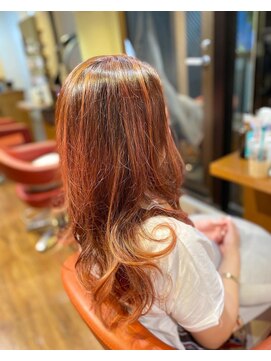 ヘアートゥリース(hair trees) 人気のハイライトグラデカラー