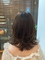 パリオ バイ コレット(Palio by collet)&nbsp;グレージュカラー×かわいいくびれミディ　【舟林　達也 】