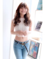 リアン(Lien)&nbsp;Lien☆小顔セミウェットウェーブパーマ×ナチュラルブラウン