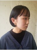 濡れ髪　小顔　ミニマムボブ！　遠藤至