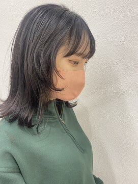 ロンドプロフィール 浦和(Lond profil) 中川陽南子【顔周りウルフ/ミディアムレイヤー】