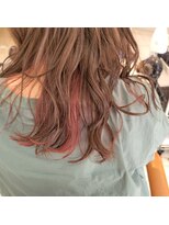 アジールヘア 池袋東口店(agir hair)&nbsp;インナーカラーピンクピンクベージュ愛されカラーベージュ池袋