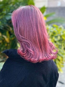 テトテ 門戸厄神店(tetote) 【tetote門厄神店】ラベンダーピンク　オルチャンスタイル