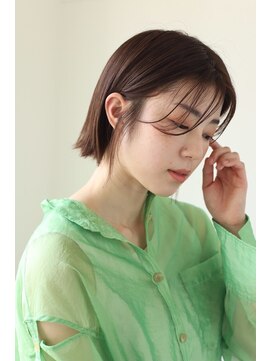 エクリ(equri×SHISEIDO) 切りっぱなしボブ