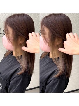 ベルスタ(BELSTA) 可愛いベージュインナーカラー♪