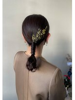 ホワイトルーム(White Room)&nbsp;金箔 × タイトヘア