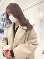 ジーナ 札幌(Zina)&nbsp;髪質改善＊ほんのりチェリーブラウン＊美髪【Zina 札幌】