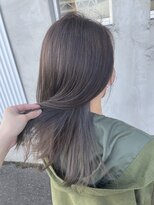 ラプトヘア(Rapt．HAIR) オリーブベージュ☆透明感☆サラ艶インナーカラー