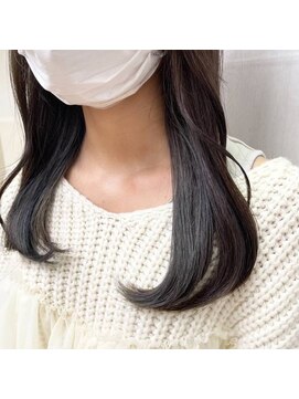 プランタン(Printemps) ナチュラルモードブリーチインナーカラースモーキーアッシュ