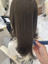 シェノン サントル(CHAINON CENTRE)&nbsp;ピンクベージュ/前髪カタログ/マルチダボブ