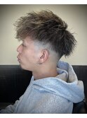 ツイストスパイラルスキンフェード