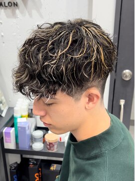 リベル(LIBER) メンズハイライトメッシュ[八王子駅/メンズカット/メンズパーマ