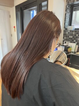 ブリング バイ スノードロップ 吉祥寺(BRING by Snowdrop) 黒髪/グレーベージュ/レイヤーロング/前髪パーマ/吉祥寺