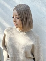 フリーラ 表参道(freera)&nbsp;ブリーチダブルカラーホワイトカラーインナーカラー裾カラー艶髪