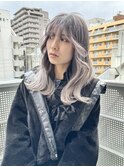 韓国風《ペールシルバー》ハイトーン/ケアブリーチ/ダブルカラー