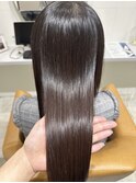 【酸熱トリートメント】ダークトーンの大人髪#髪質改善