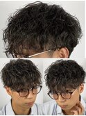 ツイストスパイラルパーマ×前おろし