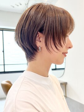 ファチュール(fAture.) 美シルエット 大人可愛い ひし形 ハンサム愛されショート