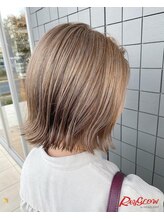 レイグロー バイ ヘッドライト 東海店(RAYGLOW by HEADLIGHT)&nbsp;ライトベージュ×ボブ
