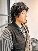 ヴヴ(Bub)&nbsp;short perm/ダークアッシュ　ショートパーマ　オン眉