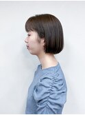 《TOPHAIR 玉島店/ もも》ミニボブ×アッシュブラウン
