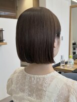 クラップス オル 金沢八景(CLAPS Ore)&nbsp;ボブ×チョコレートカラー