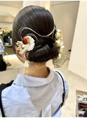 成人式前撮りヘアアレンジ