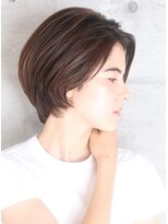 インセプション 銀座(INCEPTION)&nbsp;ショート・ボブ/面長/前髪なし/絶壁解消/30代/40代/50代/くびれ