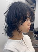 ボブパーマプードルパーマレイヤーパーマスパイラル奥東巧真