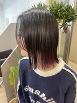 ジエクト ヴィシア(The Ect VIXIA)&nbsp;ボブ/インナーカラー/デザインカラー/インナーピンク