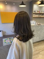 ブロッサム 東中野店 オンブレグレージュオリーブベージュくびれミディ大人美人