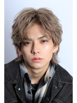 ネイビー(NAVY) メンズウルフ ハイトーン