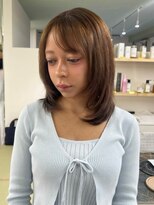 ハチ(HACHI)&nbsp;ミディアムレイヤーで垢抜け